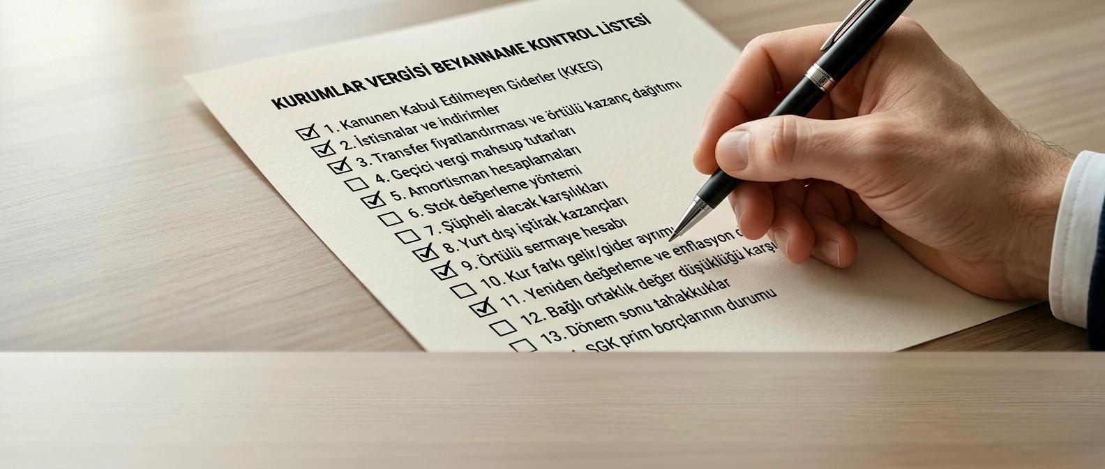 Kurumlar Vergisinin Beyanı 2026