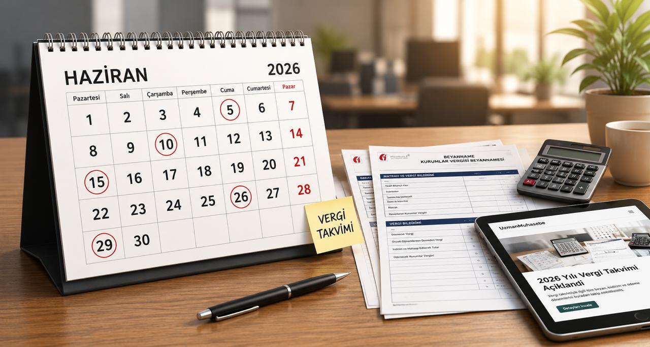2026 Haziran Vergi Takvimi